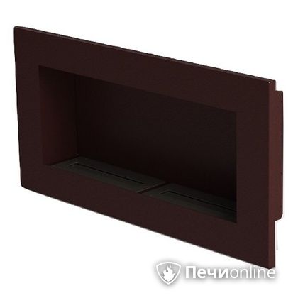 Биокамин ЭкоЛайф Window II black burgundy в Берёзовском